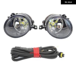 VW UP E-UP 2012 - 16 カー スタイリング フロント LED フォグランプ フォグライト とワイヤー HB4 LED 電球 2個