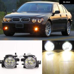 LED フォグランプ BMW 7シリーズ E65 E66 730 740 745D 735 745 760 2001 - 05 フロント フォグランプ LED バルブ 付き フォグランプ