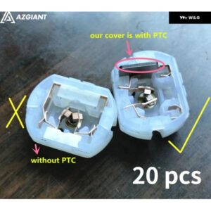 20個 ベアリング カバー 部品 カーボンブラシ 280 PTC付き セントラ ルドアロックモーター フォード マツダ ランドローバー ジャガー ボルボ