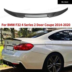 M4 スタイル ABSリアルーフスポイラー トランク リップウィング BMW F32 4シリーズ 2ドアクーペ F32 2014- 2020 - UP 420I 428I 430I