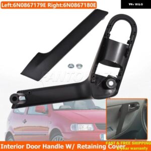 VW ポロ 6N 6N2 1999-2002 車内 ドアハンドル 保持カバー 付き フロント左 右 6N0867179E 6N0867180E 6N0867197B