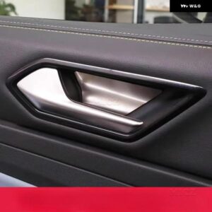 フォルクスワーゲン VW ID.4 ID.5 PRO GTX ABS 車内 ドアハンドル パネル ボウルカバー プロテクター トリム ステッカー オート スタイリング 2020-2024