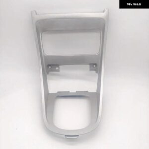 適合 プジョー 307 装飾 レバー 307CC トリム レバー パネル 115290 シフト パネル フレーム センター コンソール シルバー パネル