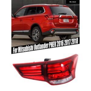 車用LED リア テールライト シグナルランプ ブレーキランプ ハザード灯 三菱 アウトランダーPHEV 2016 2017 2018 オートテールランプ アセンブリ