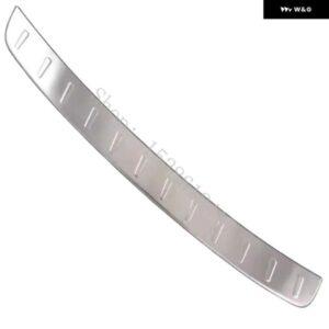 PORSCHE CAYENNE 2011 2012~2014 リア スタイリング ステンレス リア バンパー プロテクター シル トランク トレッドプレート トリム カーアクセサリー