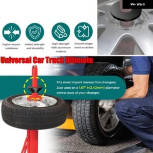 1.67インチ径センターポストアルミ製ハーバーフレイト手動ホイールタイヤチェンジャー大型 ビレット センターリングコーン車 トラック