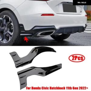 MU スタイル リア バンパー エクステンションエプロン ホンダ シビック 2022 2023 2024 11代目 ハッチバック