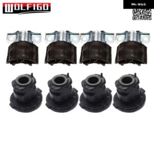 A1644600029セット 8個 フロント スウェイ スタビライザー バー ステアリング ラック マウント ブッシング メルセデス W164 GL ML 1643231185 2104631066