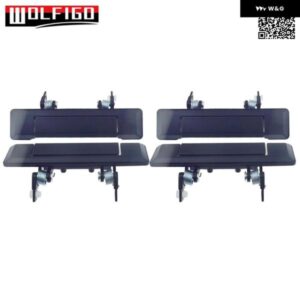 左 = 右 外装 ドアハンドル メタル 4個 84-88 トヨタ ピックアップ 1984-1989 4RUNNER ランドクルーザー 60 70シリーズ FJ70 FJ60