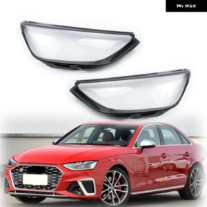 アウディ A4 A4L/S4/RS4 B9PAB10 2020 - 23 車用 ヘッドライト レンズ ヘッドランプ クリアカバー ランプシェード ランプシェード シェル