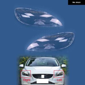 VOLVO V40 2013-2016 ヘッドランプ シェル 車 ヘッドライト レンズ ランプ クリアシェード シェル オートライトランプカバー