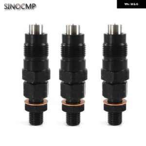 3個 燃料 インジェクター H1600-53000 16001-53002 16001-53000 クボタ D722 D782 GF1800E B7300HSD BX1830D K-008 エンジン 0.444KG