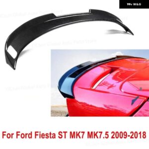 フォード フィエスタ ST MK7 MK7.5 スポイラー リアウイング テール スモールエクステンションキャップ ステッカー ABS カー スタイリング アクセサリー