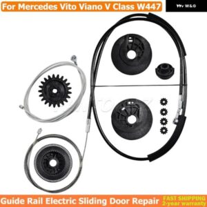 右側電動スライドドアドライブロック システム ガイドレールリペアセット 6398200442 メルセデス ヴィト ビアノ W639 W447