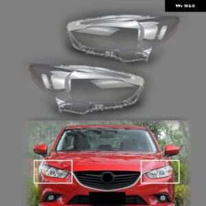 マツダ 6 アテンザ 2013- 2016 クリア ヘッドライト カバー ヘルニア ヘッドライト カバー ランプシェード シェル