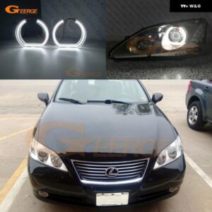 レクサス ES 350 ES350 2007 2008 2009 超高輝度 DTM スタイル LEDエンジェルアイキット ハローリング