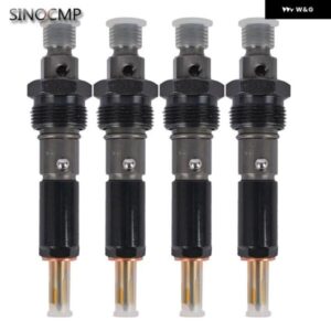 4個燃料 インジェクター 3919331 J919331 CASE-IH スキッドステア 1840 1845C バックホー 580 スーパーウィンドロワー 8820 8830 リフト トラック 584E