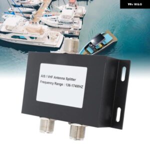 アンテナスプリッター ディバイダー 2ウェイ 136～174MHZ 密閉型 防水 防錆 AISアンテナスプリッター 100W 船舶 マリン システム