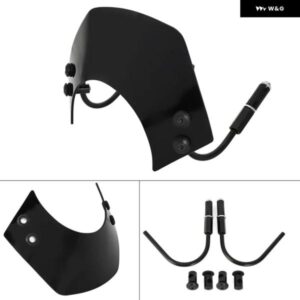 ウィンドスクリーン ウィンドシールド フライスクリーン ウィンドスクリーンデフレクター マウント ブラケット 付き GTS 125 200 300 GT200 GTS300 GTV300 L