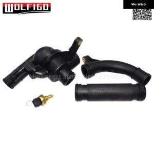 2002-05 ランドローバー フリーランダー クーラントサーモスタット + ハウジング + パイプ + センサーキット PEM101050 PEP101970 13621433076 4個