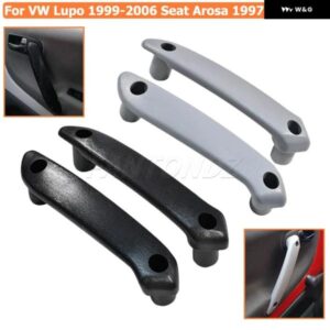 車内 ドアハンドル 左右 VW ルポ 1999-2006 セアト アローザ 1997-2005 6X0867180B 6X0867179B インナー ドアハンドル グレー/BK