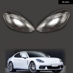 ポルシェ パラメーラ パナメーラ GTS 2017- 2023 車用 フロント ヘッドライト レンズ カバー ヘッドランプ ランプシェード シェルキャップ