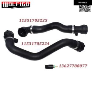 上部アンダー ラジエーター 冷却ホース 温度センサー付き 3個 BMW E39 525I 528I 530I 1993-2003 11531705223 11531705224 13627788077