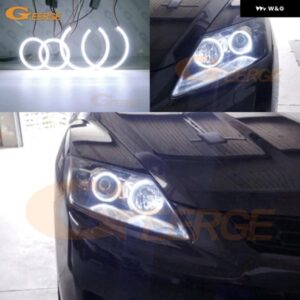 マツダ CX7 CX 7 CX-7 2006 - 12 超高輝度 COB LED エンジェルアイキット ハローリング カーアクセサリー