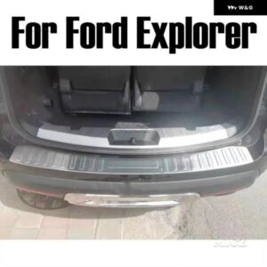 フォード エクスプローラー 2013 - 2019 ガード シル スカッフプレート ステンレス バック リア トランク シル スカッフプレート ペダルカバー