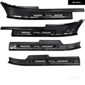 カーアクセサリー シュコダ コディアック 2017 - 2023 2024 ステンレス スレッショルドガードプレート トランク スレッショルドガードプレート 傷防止