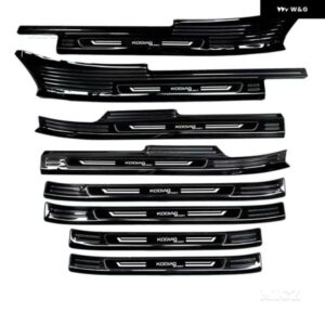 ステンレス シル ガードプレート トランク シル ガードプレート 傷防止 カーアクセサリー シュコダ コディアック 2017 - 2023 2024