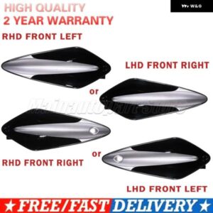 72180-SMG-G04ZD ブラック フロント右左 アウター ドアハンドル 72140-SMG-G04ZD ホンダ シビック MK8 2006-2011