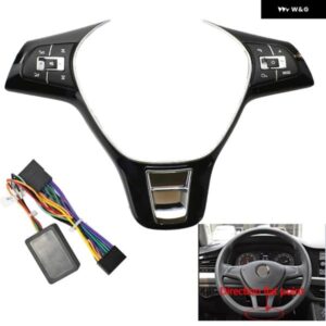 車 ステアリングホイール リモートワイヤレス コントロール ボタン VWジェッタ ゴルフ ポロ パサート 多機能 コントローラ ースイッチハブ 汎用