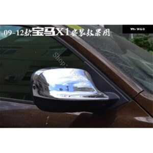 BMW X1 E84 F48 F49 2009 2010~2022 カーアクセサリー ABS クローム バックミラー デコレーション / バックミラー カバー トリム