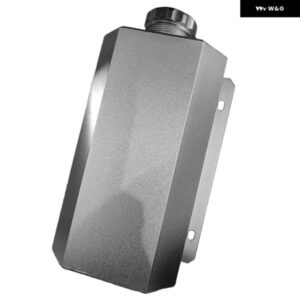 マットシルバー 2L アルミ ラジエーター クーラント オーバーフロー ウォーターボトル拡張 リザーバー タンクキャップ 汎用