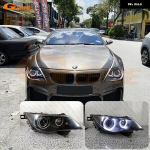 BMW E63 E64 630CI 630I 645CI 650I M6 超高輝度 COB LED エンジェルアイキット ハローリング カーアクセサリー