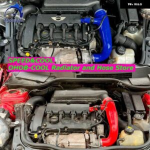 2007-2012年式 MINI COOPER S R55 R56 R57 TURBO N14 エンジン 搭載車用シリコン製エアインテークインレットターボホースキット