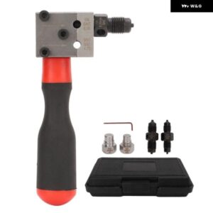 3/16インチ 1/4インチ 銅管ブレーキライン シングルダブルツール アダプター 汎用 自動車リペアツール