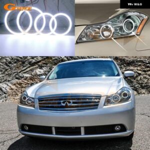 INFINITI M M35 M45 日産 FUGA Y50 超高輝度 COB LED エンジェルアイキット ハローリング デイライト