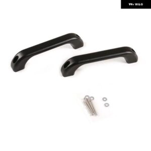 1ペア アロイ Aピラー グラブハンドル トリム ランドローバー ディフェンダー 90 110 2004-2018 車内ドアピラー ハンドル グリップ