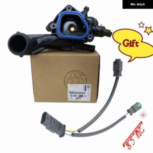 プジョー 208 308 3008 5008 シトロエン DS3 DS4 DS5 C4 ピカソ 1.6 THP クーラントサーモスタット ハウジング 9808647180