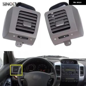 2個 車用 エアコン 排気口 ヒートACダッシュ換気口 トヨタ ランドクルーザー プラド 120 GX470 2003-2009