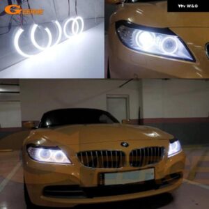 BMW Z4 E89 2009 - 2016 デイライト 超高輝度 COB LED エンジェルアイキット ハローリング カーアクセサリー