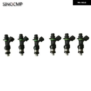 6個 車用燃料 インジェクター ノズル 15710-66J00 FBYCS50 スズキ グランド ビターラ ベース プレミアム XSPORT ラグジュアリー V6 2.7L 燃料ノズルパーツ