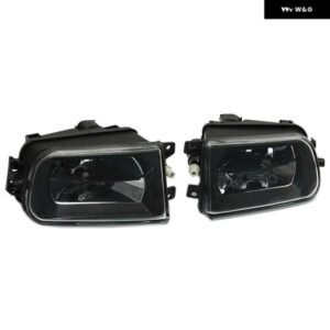 1ペア フロント バンパー フォグライト ハウジング ドライビングランニングランプシェルカバー BMW E39 5シリーズ Z3 1997 1998-2000 63178381977