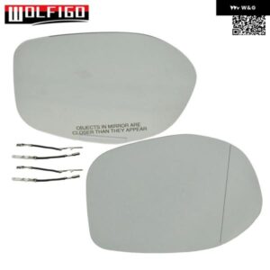 2PCS 左右ヒーター付きミラー ガラス バック ホルダー 付き ホンダ オデッセイ 2014 - 16 76253-TK8-A51 76203-TK8-A51