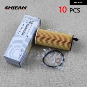 10個 11428575211 BMW エンジン B46 2.0L F22 F32 430I 430I XDRIVE X3 SDRIVE30I エンジン オイル フィルター キット 11428575211