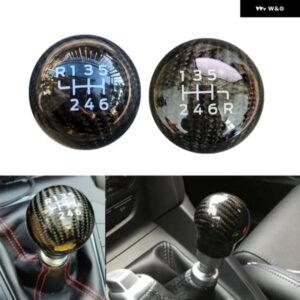 新型レーシング6速カーボン マニュアル ギア シフト ノブ フォード フォーカス ST RSフィエスタ