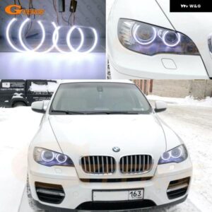 BMW X6 E71 E72 X6M 2008-2014 REDAY LIGHT 超高輝度 COB LED エンジェルアイキット ハローリング カーアクセサリー