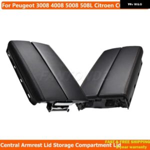 車用センター アームレスト ボックス カバー 中央 収納 ボックス カバー プジョー 3008 4008 5008 508L シトロエン C6 C5 TIANYI